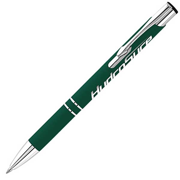 Q112 Electra Classic Soft Feel Recycled Ballpen - Spot Colour