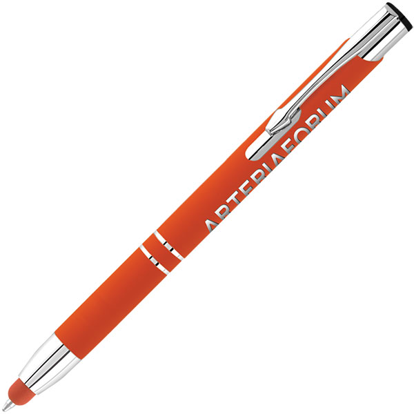 Q112 Electra Classic Softfeel Touch GRS Recycled Ballpen - Engraved