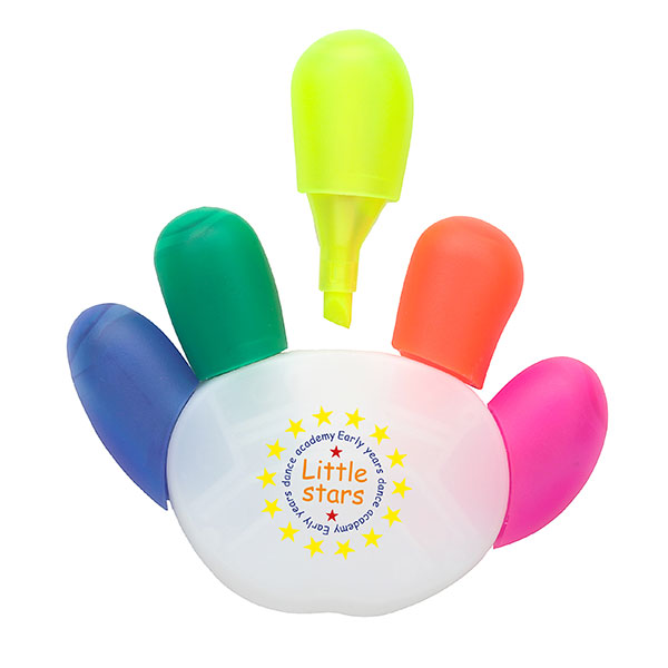 N137 Hand Shaped Highlighter -Spot Colour