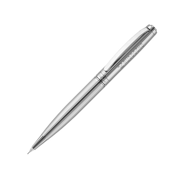 J058 Pierre Cardin Lustrous  Mechanical Pencil - Chrome 