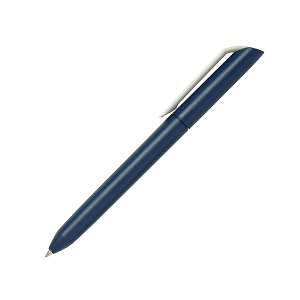 N131 Flow Pure Extra White Clip Ballpen - Spot Colour