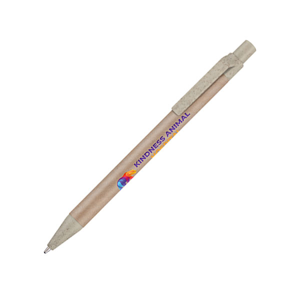 M056 Biosense Wheatstraw Ballpen - Full Colour