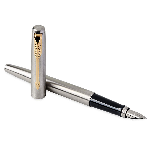 J057 Parker Jotter Stainless Steel Fountain Pen