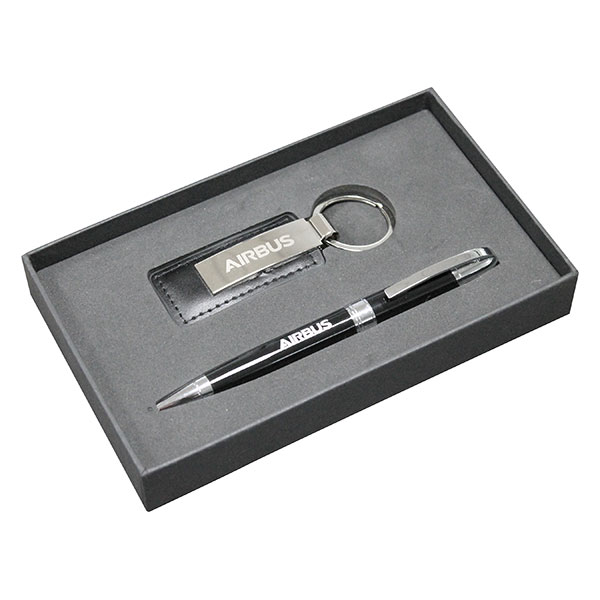 M035 Bravado Ballpen and Key Ring Trafalgar Gift Set