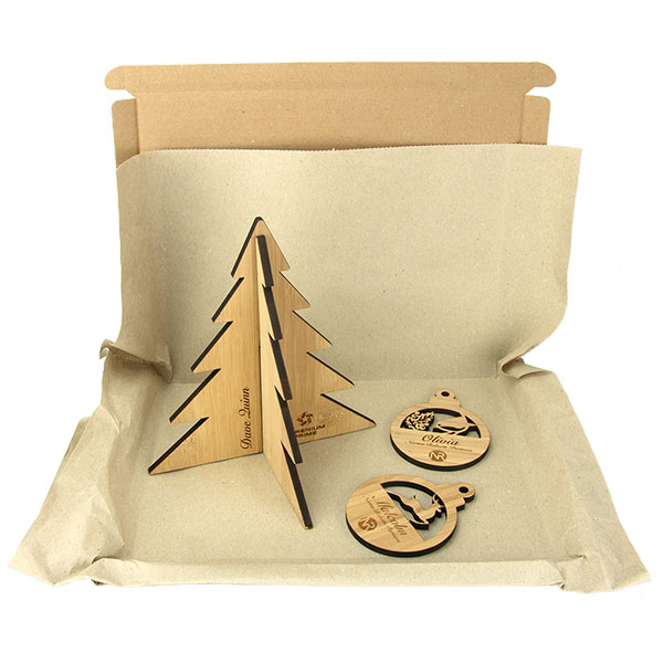 L033 Bamboo Xmas Postal Pack 