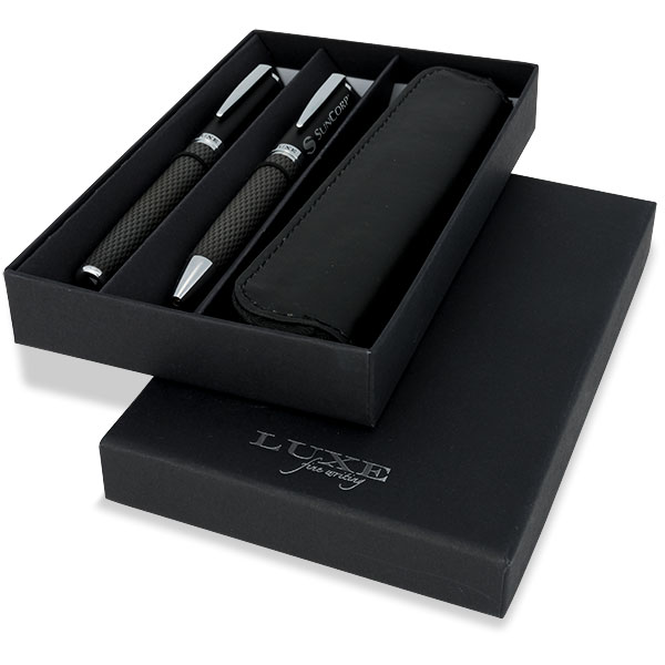 M040 Luxe Carbon Duo Pen Set