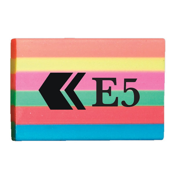 J035 Rainbow E5 Eraser