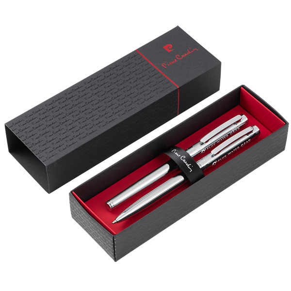 Q104 Pierre Cardin Moulin Pen Set With PB15 Box - Engraved