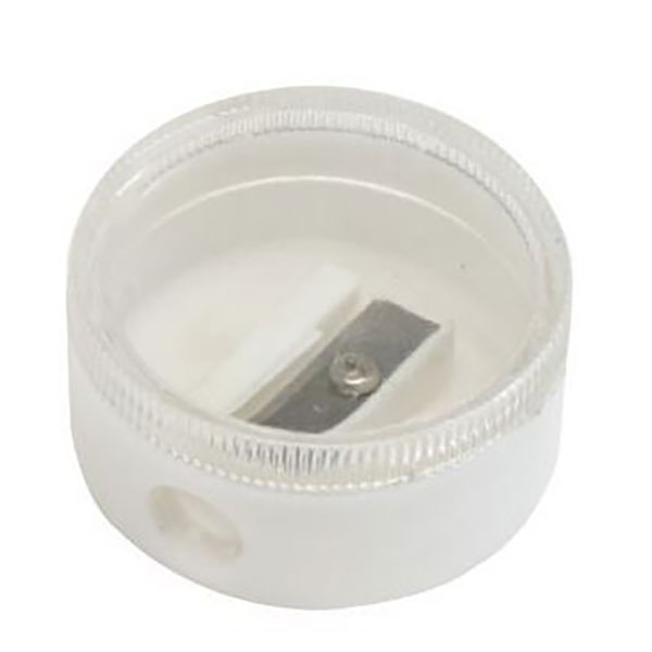 Q123 Round Pencil Sharpener - Spot Colour
