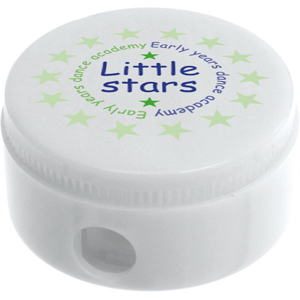 N135 Round Pencil Sharpener - Spot Colour
