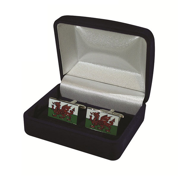 Q098 Hard Enamel Cufflinks