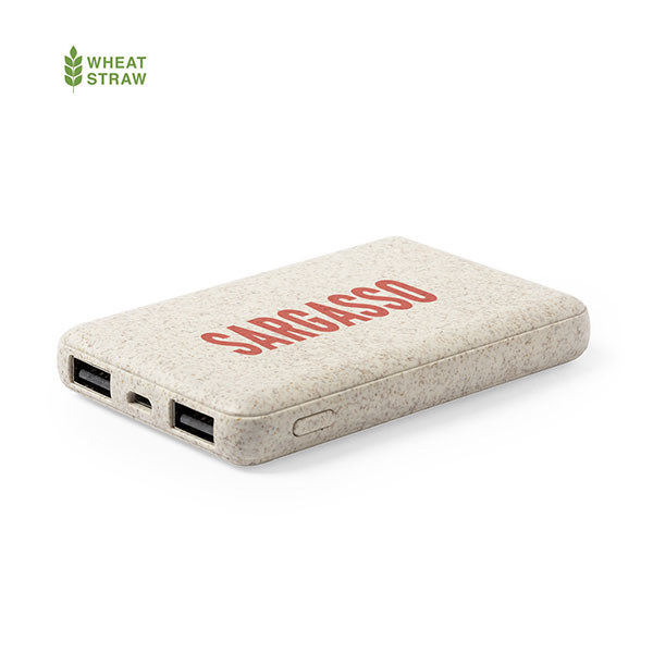 J068 Natureline WheatStraw Powerbank