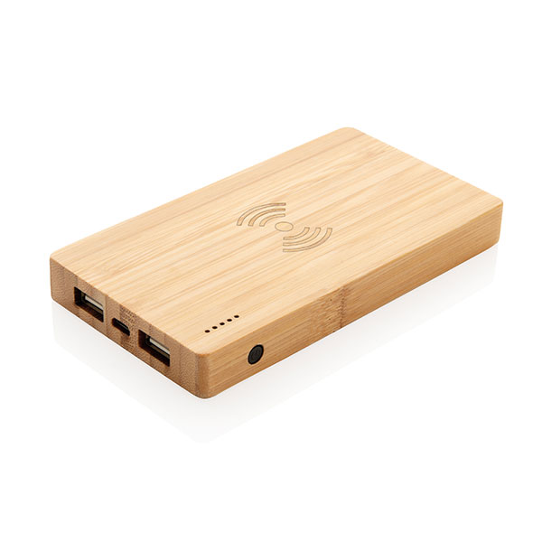 J069 XD-Design Bamboo 4000mAh Wireless Powerbank