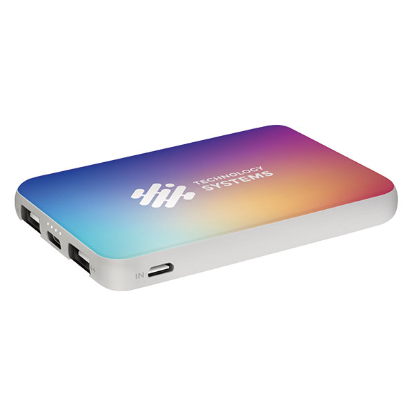 N023 Chili Concept Zeta 5,000 mAh Powerbank - Full Colour
