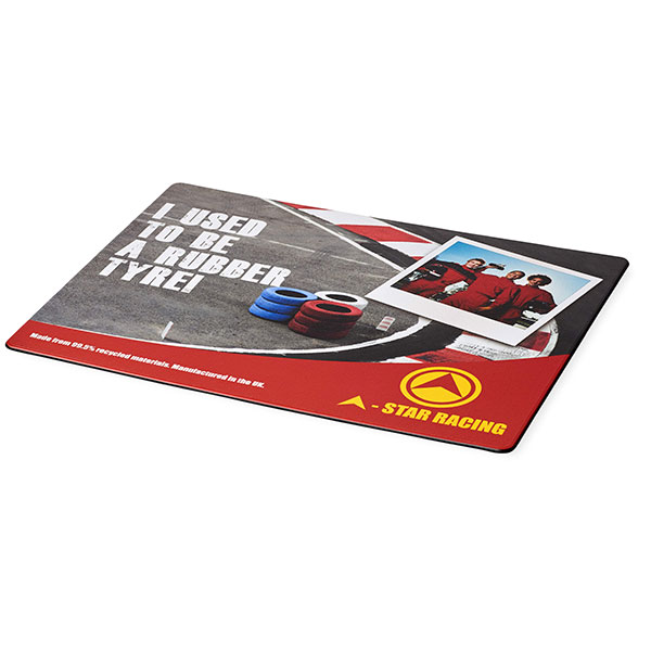 N026 Tyre Brite-Mat Rectangular Mouse Mat