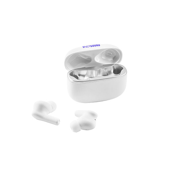 Q018 Noise Cancelling Wireless Earbuds in Recycled ABS Case