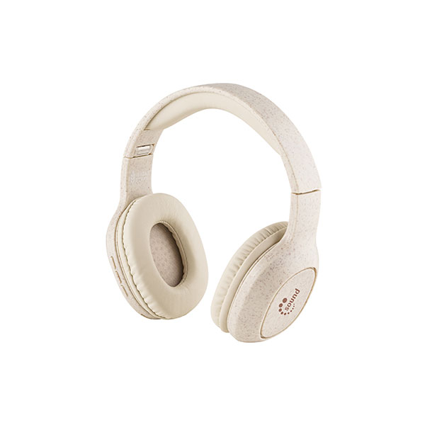 L084 Downham Wheat Straw Foldable Wireless Headphones 