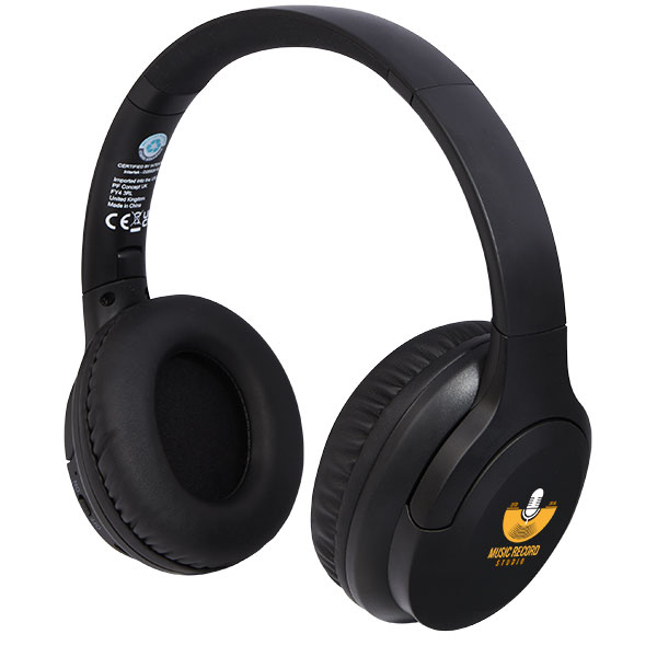 M081 Loop Recycled Bluetooth Headphones - Full Colour 