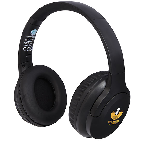 N018 Loop Recycled Bluetooth Headphones - Full Colour 