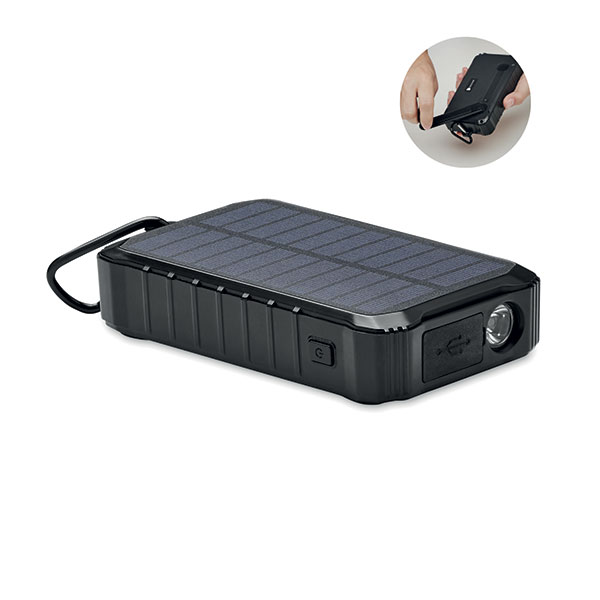 M084 8000mAh Solar Powerbank