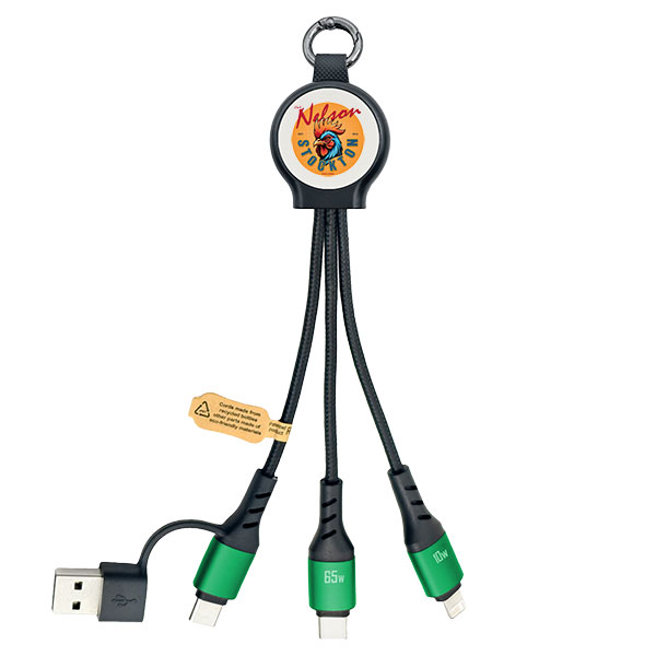 Q012 Light Speed Mini Recycled Charging Cable