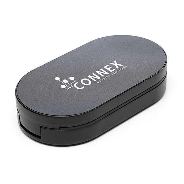 Q020 Nova Recycled 3 in 1 Desk Charger Stand - Spot Colour