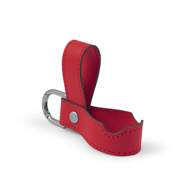 Q015 Recycled Phone Stand Key Ring - Debossed
