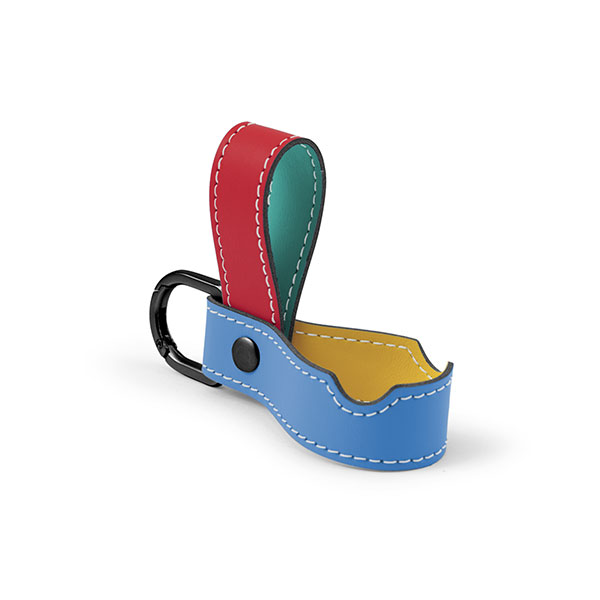 Q015 Recycled Phone Stand Key Ring - Full Colour