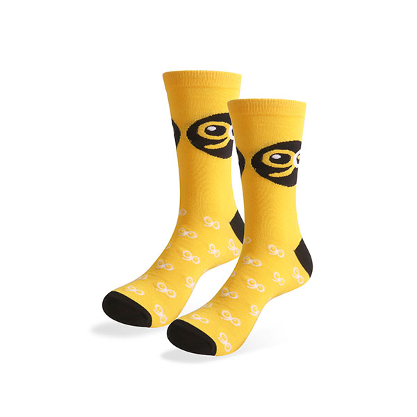P167 Crew Woven Bamboo Socks
