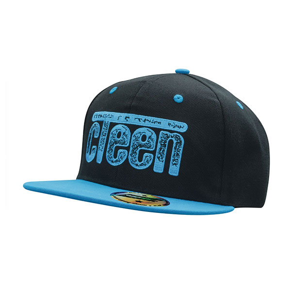 P171 City Premium American 6 Panel Flat Peak Baseball Cap
