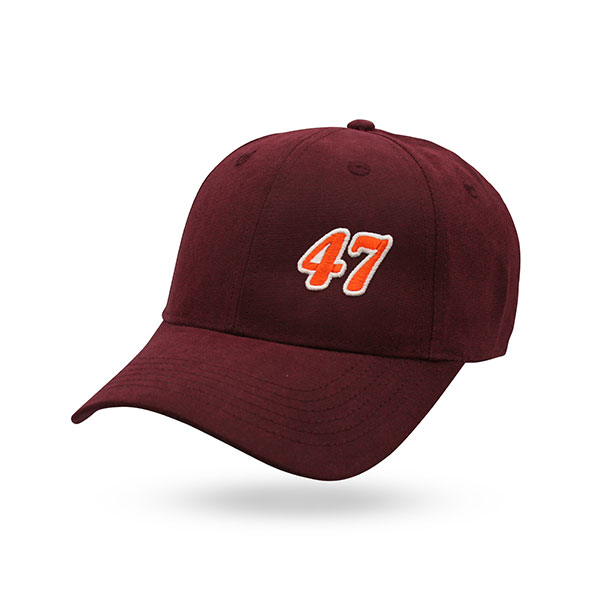 P170 Brand 47 Birdseye Weave 6 Panel Polyester Baseball Cap