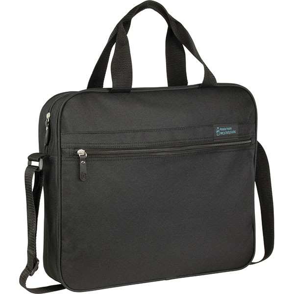 N063 Bickley Eco Recycled Delegate Document Bag - Spot Colour