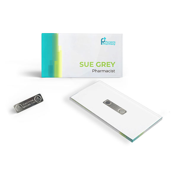 P078 Acrylic Name Badge