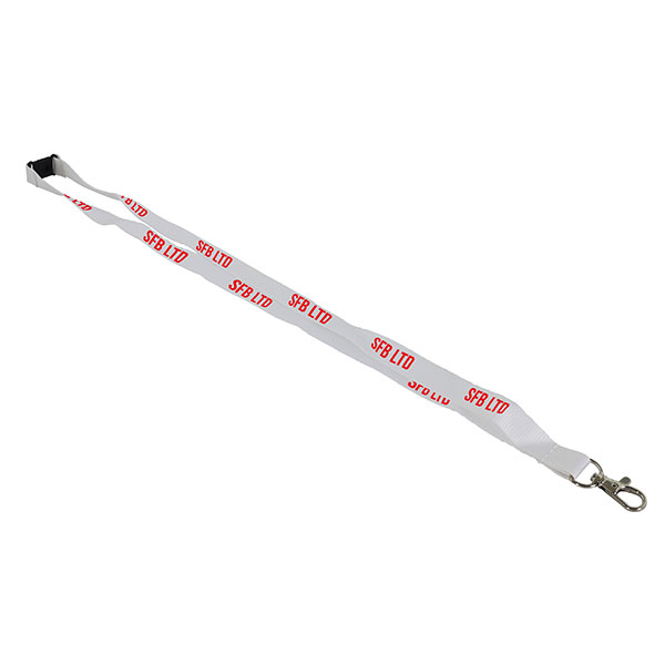 N079 Flat Recycled Lanyard 