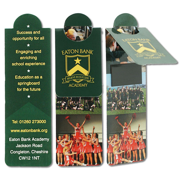 P138 Recycled Magnetic Bookmark