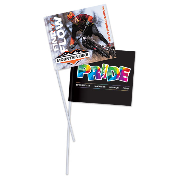 P084 Hand Waving Flag