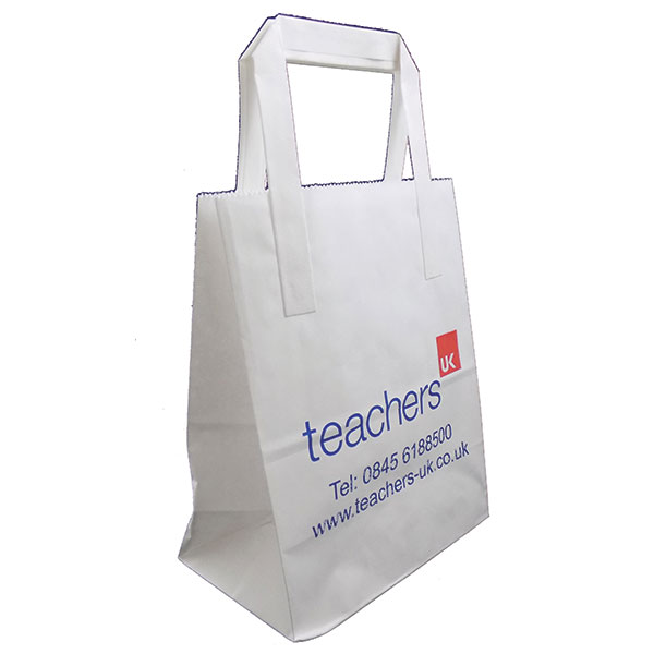 P074 Kraft Paper Goody Bag - Full Colour