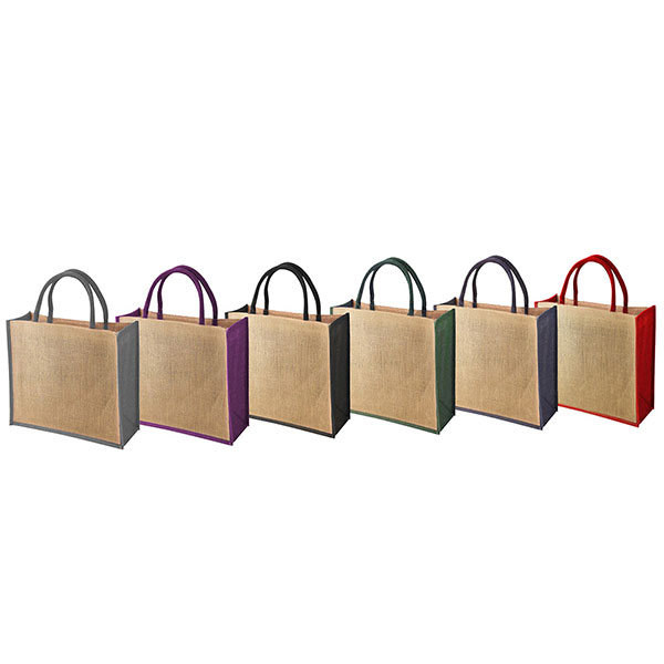 P073 Green & Innocent Tembo Jute Bag - Full Colour