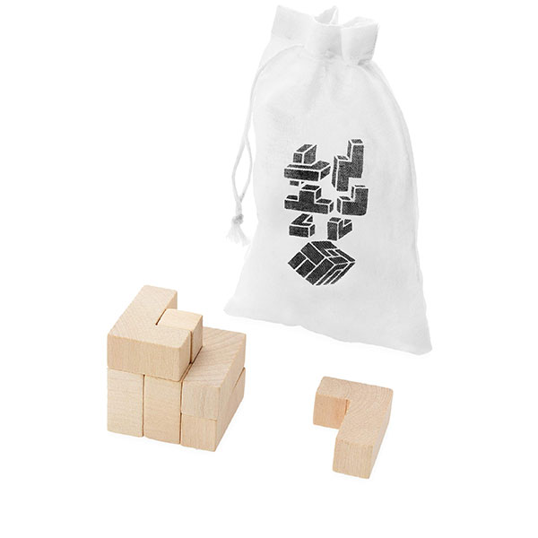 N050 Solfee Wooden Brainteaser - Spot Colour