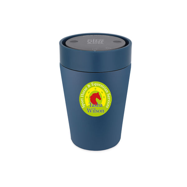 P108 Circular & Co 8oz Recycled Stainless Steel Mug -  Full Colour