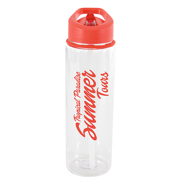P101 Aqueous Straight Clear Drinks Bottle 725ml - 1 Colour