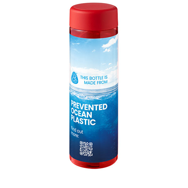 P100 H2O Active Eco Vibe Bottle 850ml - Full Colour