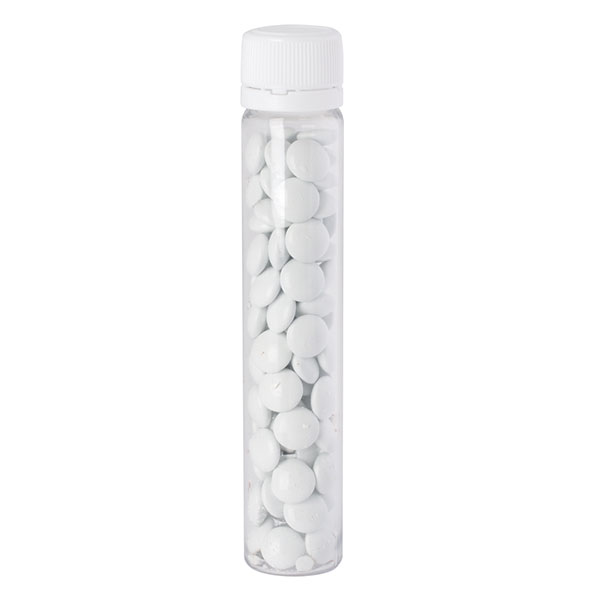 H120 Plastic Tube with Sweets - 1 Colour