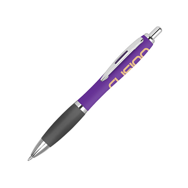 M055 Contour Digital Soft Feel Ballpen - Spot Colour
