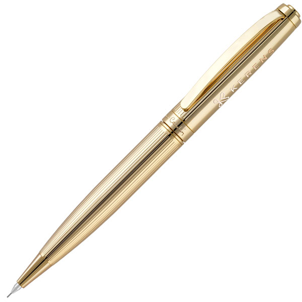 P120 Pierre Cardin Lustrous Mechanical Pencil - Gold