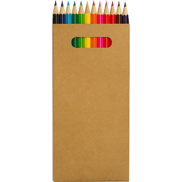 P135 Colourworld Half Length Kids Pencil Boxset - 1 Colour