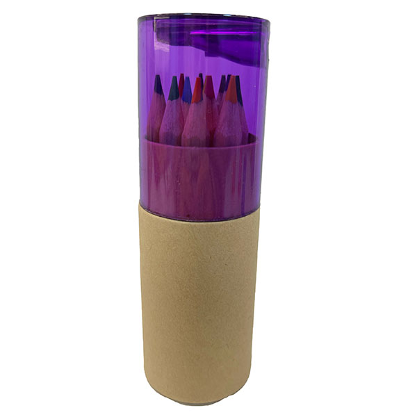 P135 Craft Pencil Tube with Sharpener