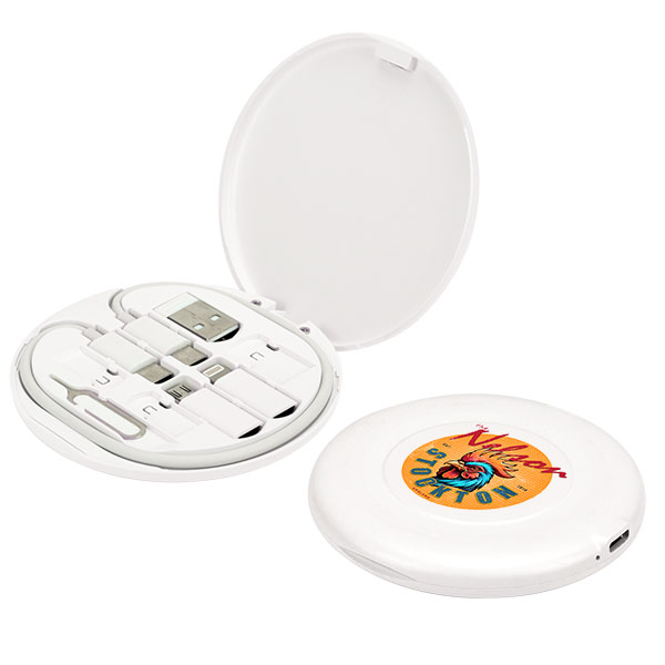 P016 Travel Cable Wireless Charging Set