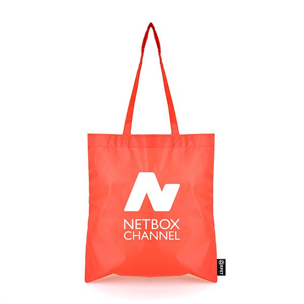 L132 rPET Polyester Shopper - Full Colour