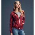 H162 Anvil Ladies Full Zip Hoodie